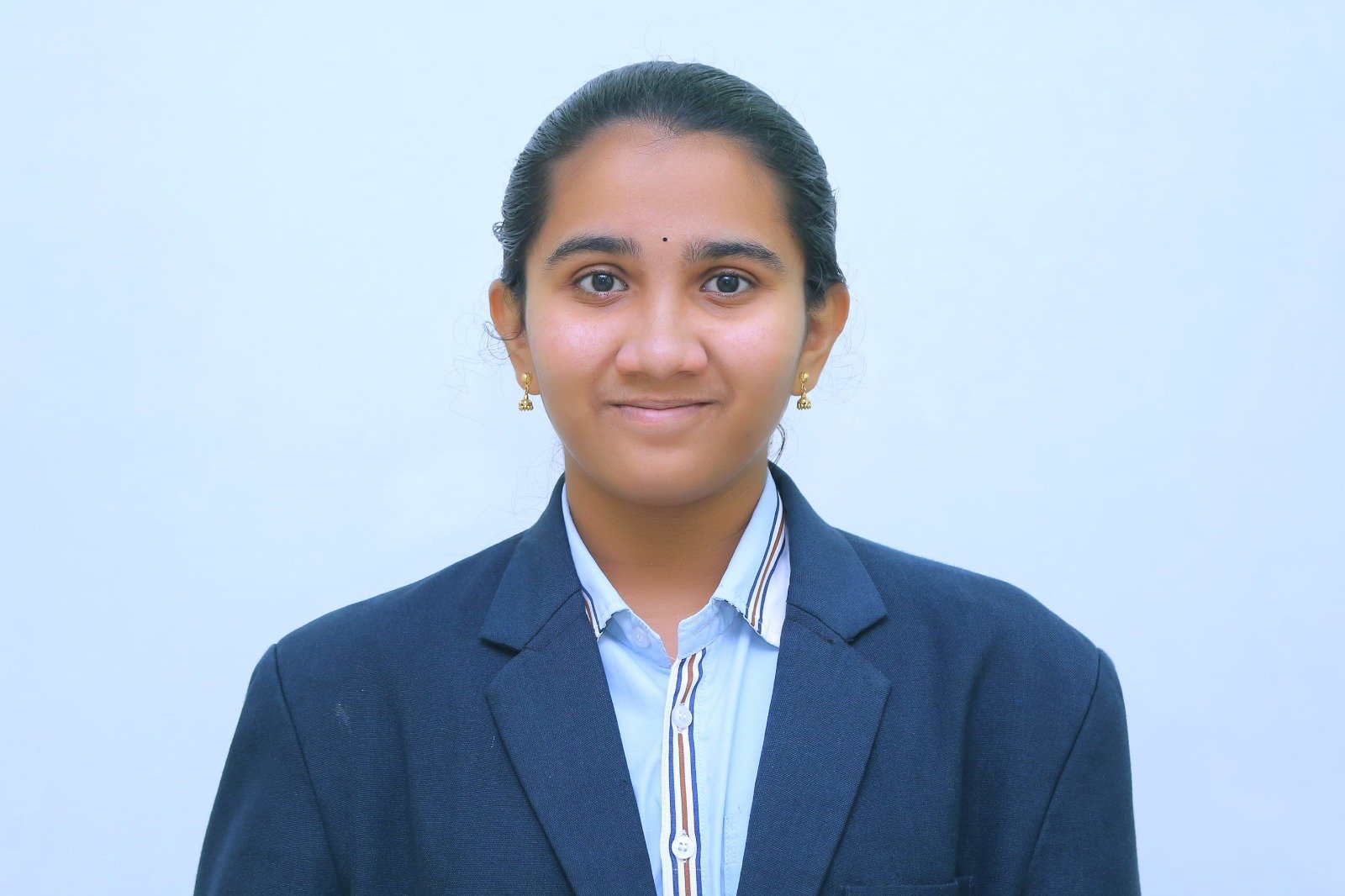P. Renu Naga Sai Varsha — Town 2nd, 593 out of 600